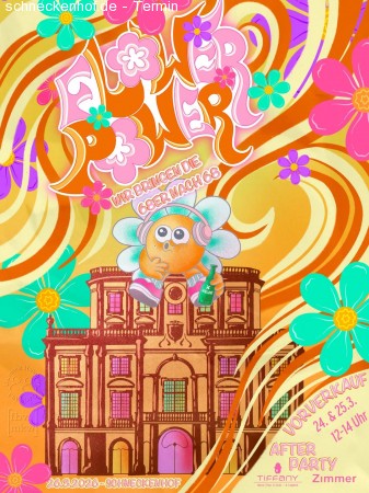 Flower Power - Wir bringen die 68er nach Werbeplakat