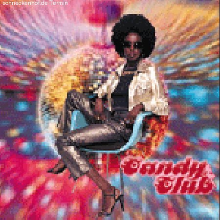 Candy Club @ Fire & Fun Werbeplakat